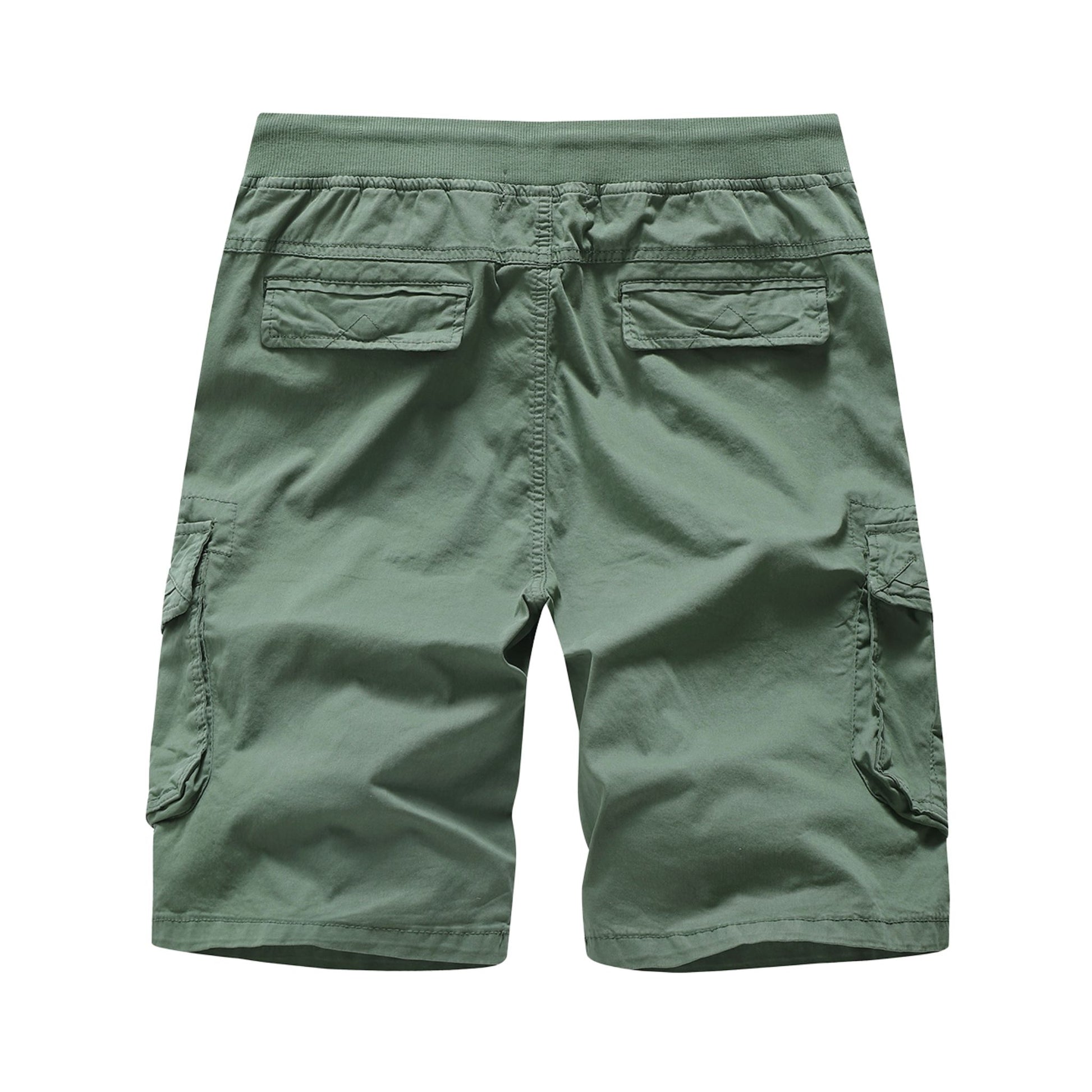 L'MONTE Imported Men's Cotton Green Cargo Shorts Lmonte International