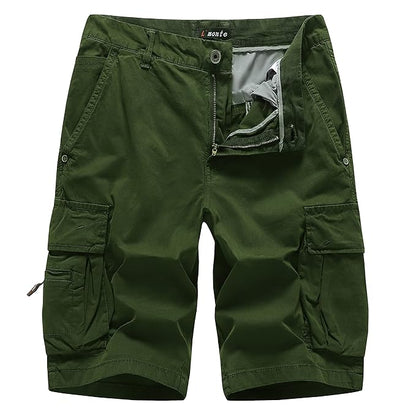L'MONTE Imported Men's Relaxed Fit Outdoor Multi-Pocket Cotton short My Store
