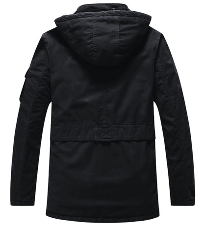 L'MONTE Men's Black Heavy-Duty Winter Jacket My Store