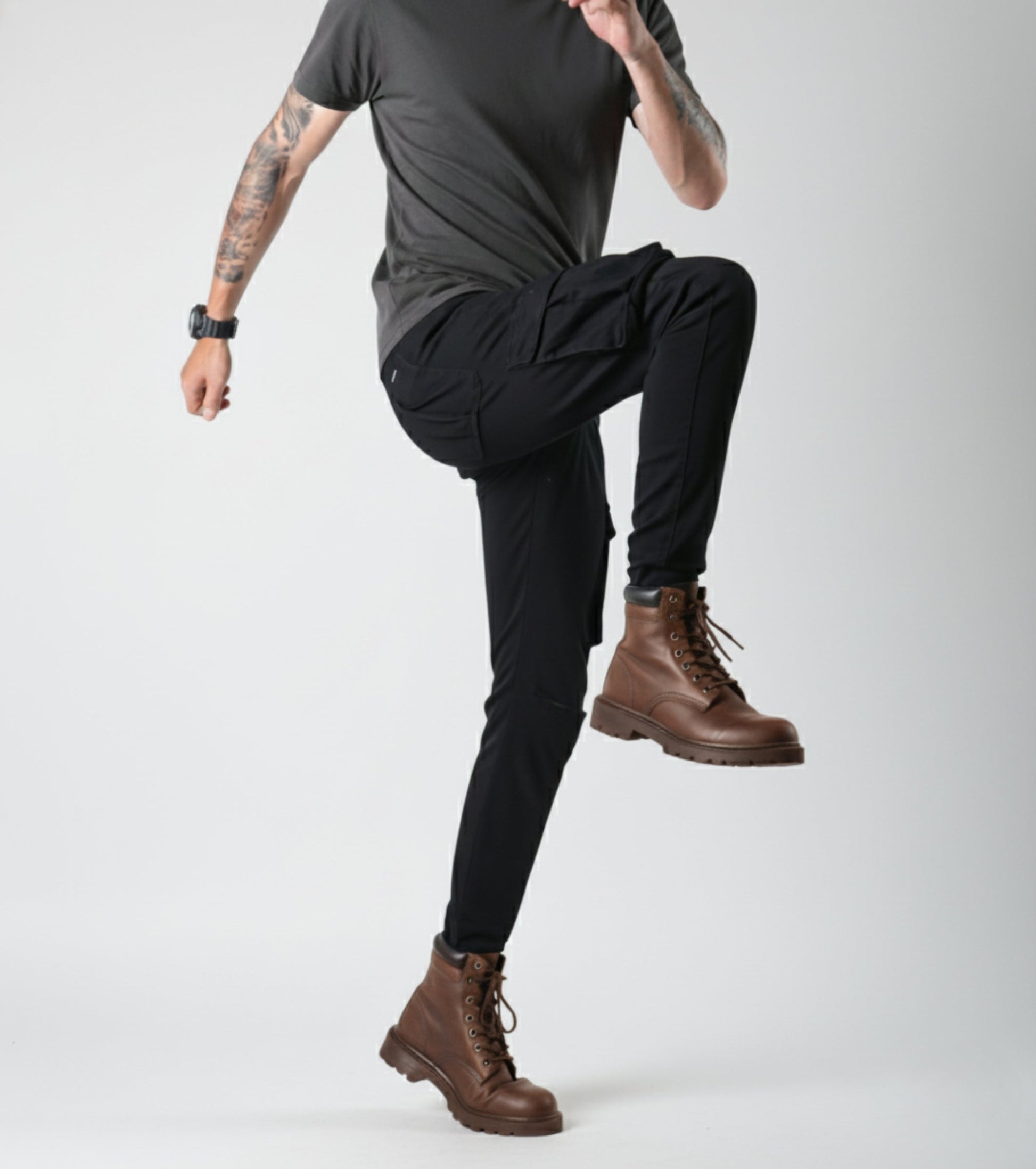 L'MONTE  Men's Skinny Fit Stretchy Joggers My Store