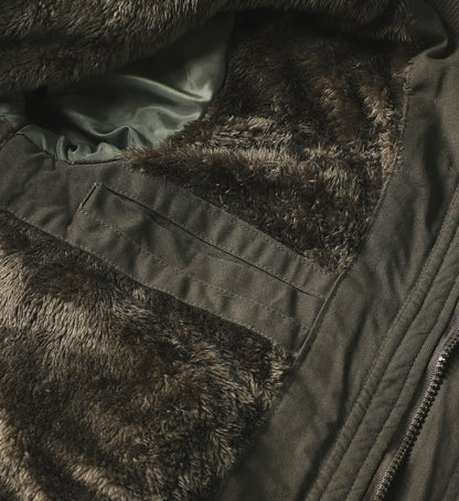 L'MONTE Men's Army Green Military-Style Cargo Winter Jacket My Store