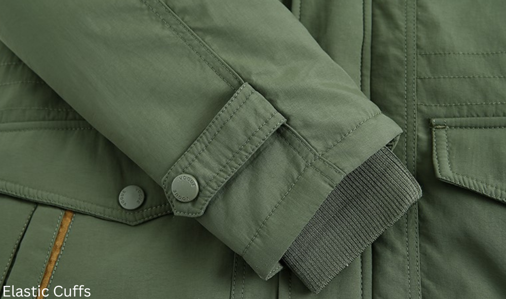 L'MONTE Men's Army Green Heavy-Duty Parka Jacket My Store