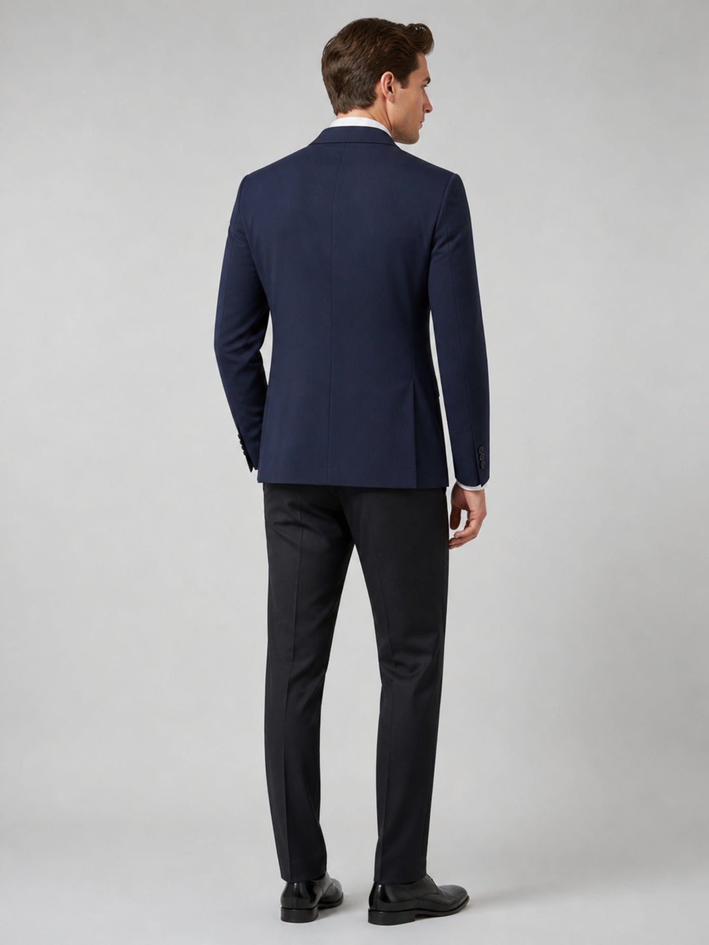 L'MONTE Men's Blue Casual Slim Fit Blazer My Store