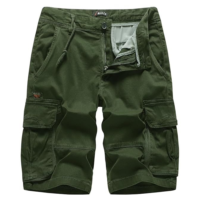 L'MONTE Imported Men's Army Casual Cotton Cargo Shorts My Store