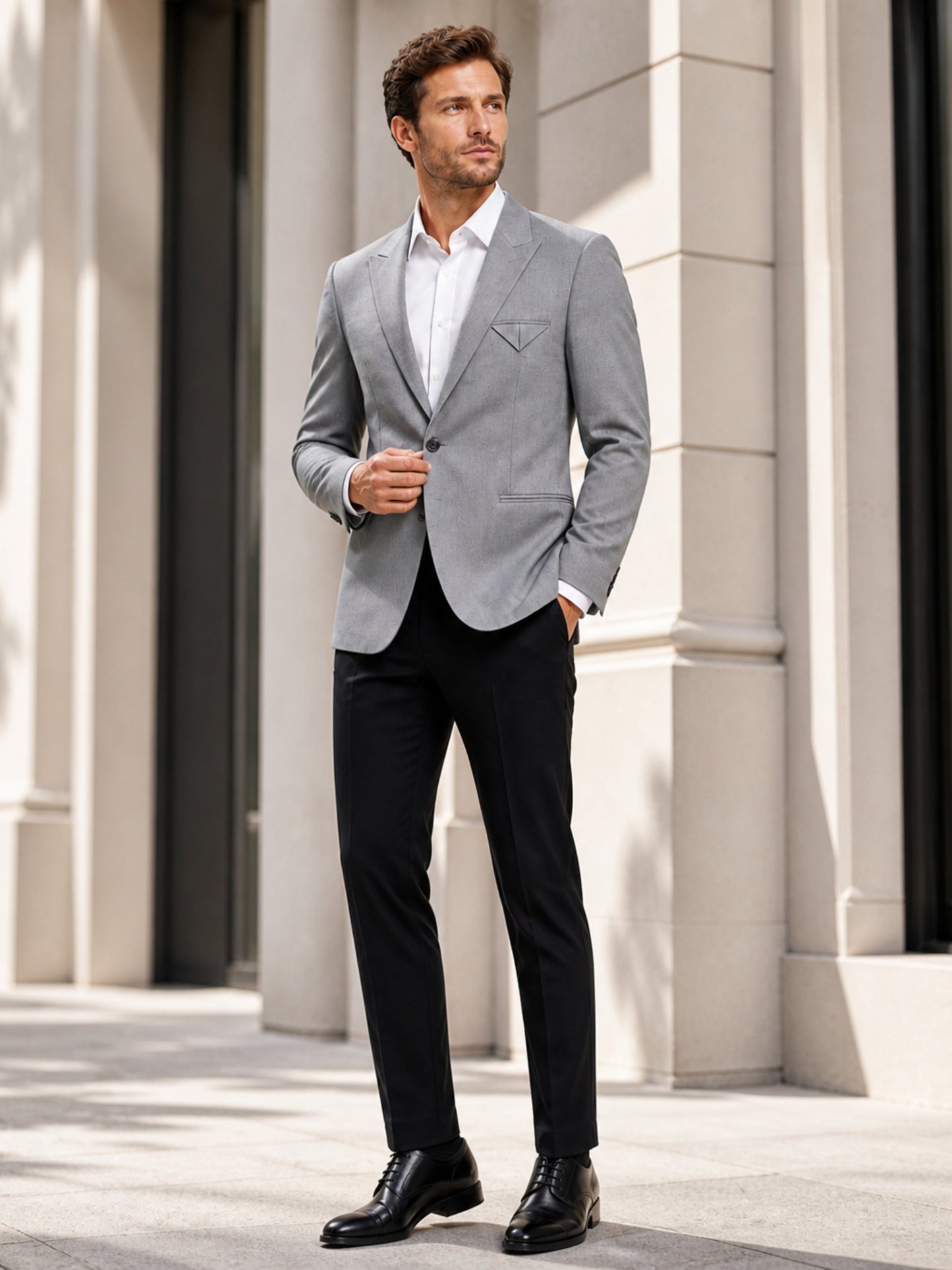 L'MONTE Men's Casual Slim Fit Blazer My Store
