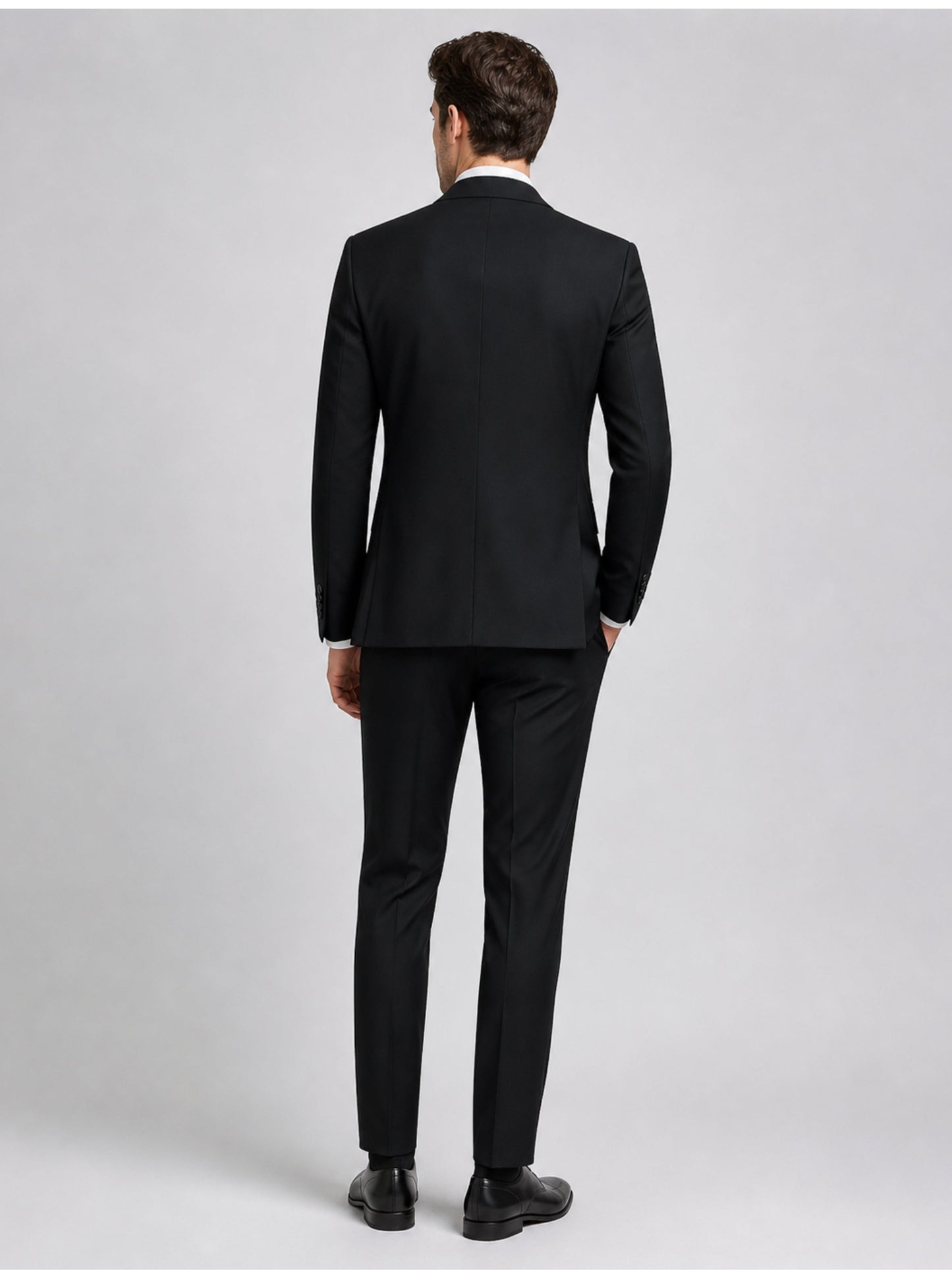 L'MONTE Men's Black Casual Slim Fit Blazer My Store