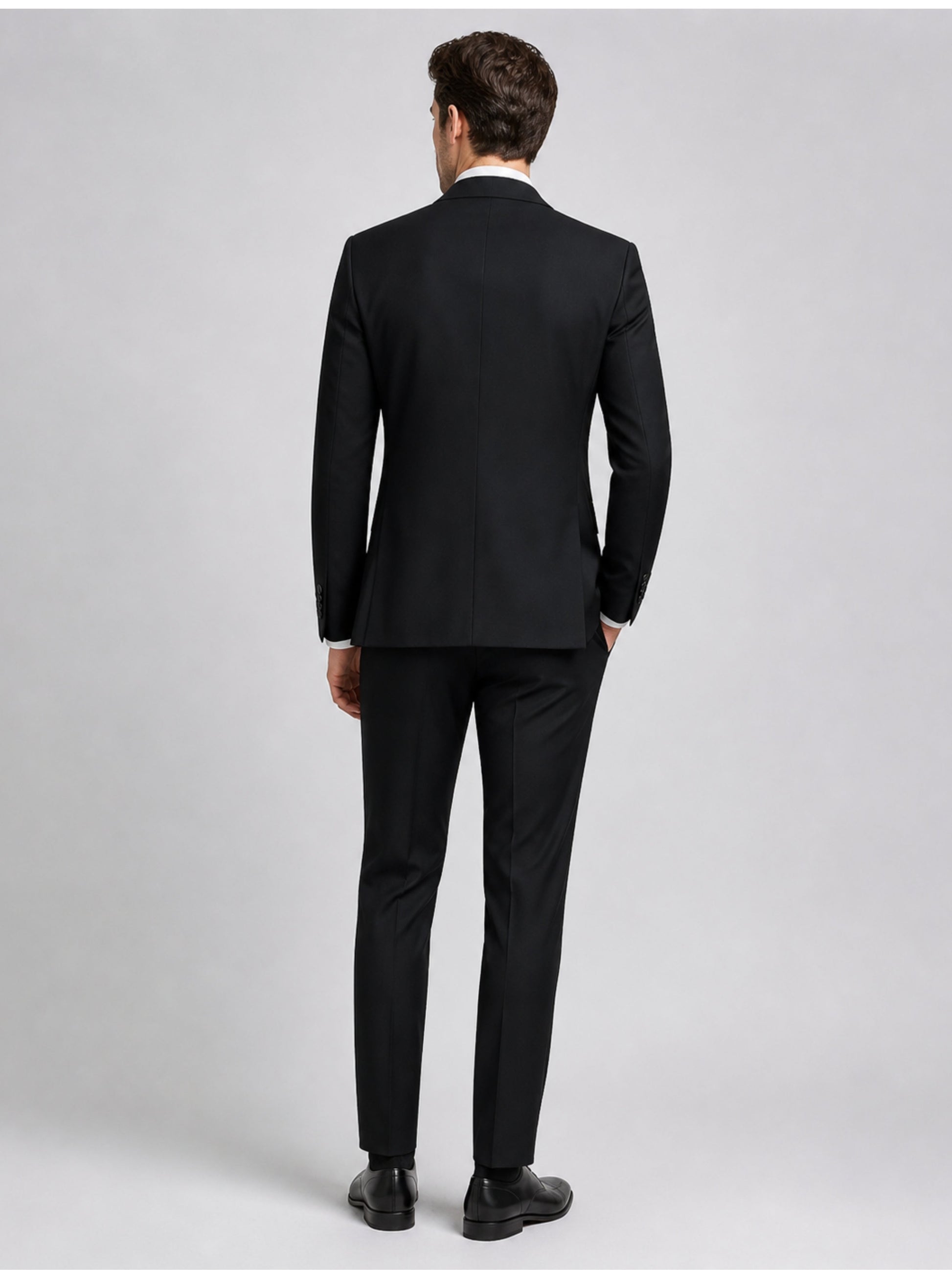 L'MONTE Men's Black Casual Slim Fit Blazer My Store
