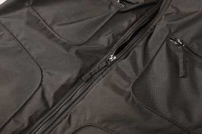 L'MONTE Men's Olive Green Polyester Bomber Jacket My Store