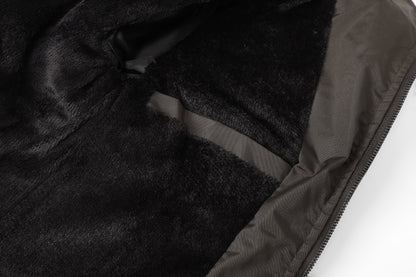 L'MONTE Men's Olive Green Polyester Bomber Jacket My Store