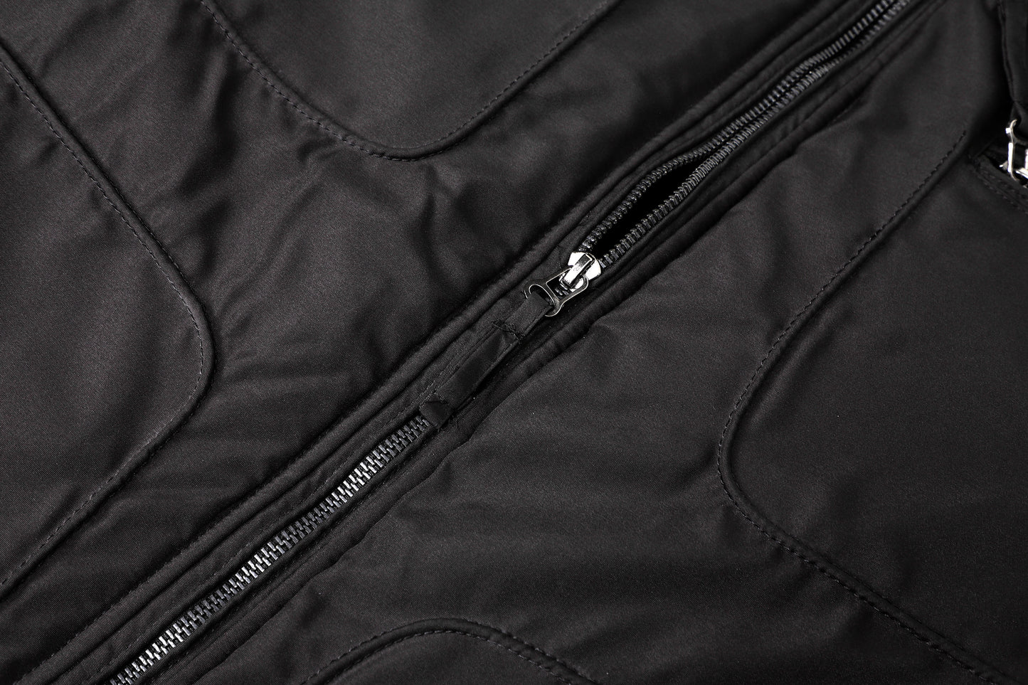 L'MONTE Men's Black Polyester Bomber Jacket My Store
