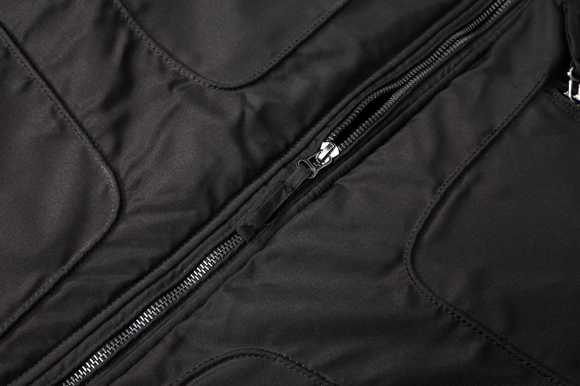 L'MONTE Men's Black Polyester Bomber Jacket My Store