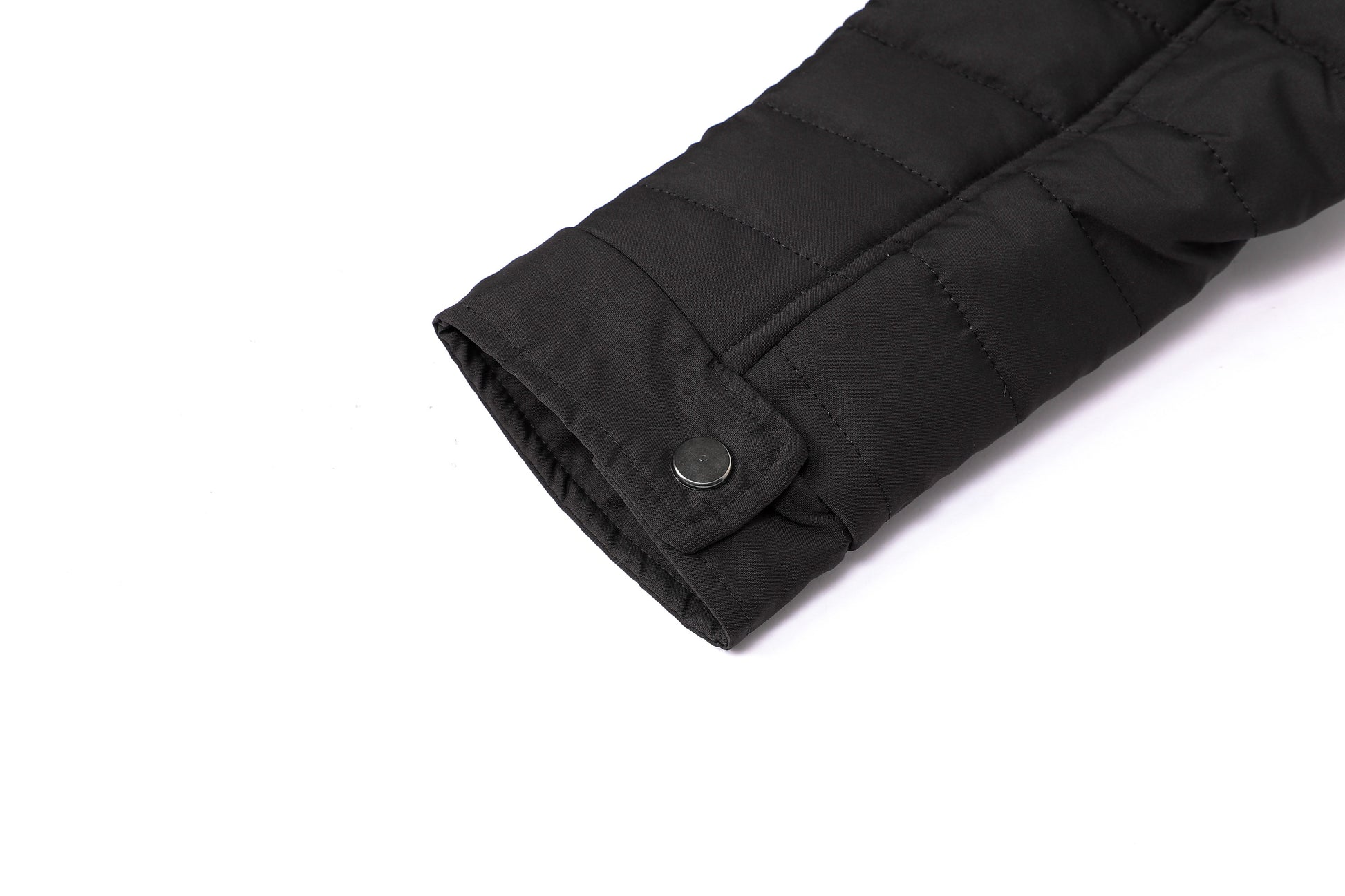 L'MONTE Men's Black Polyester Bomber Jacket My Store