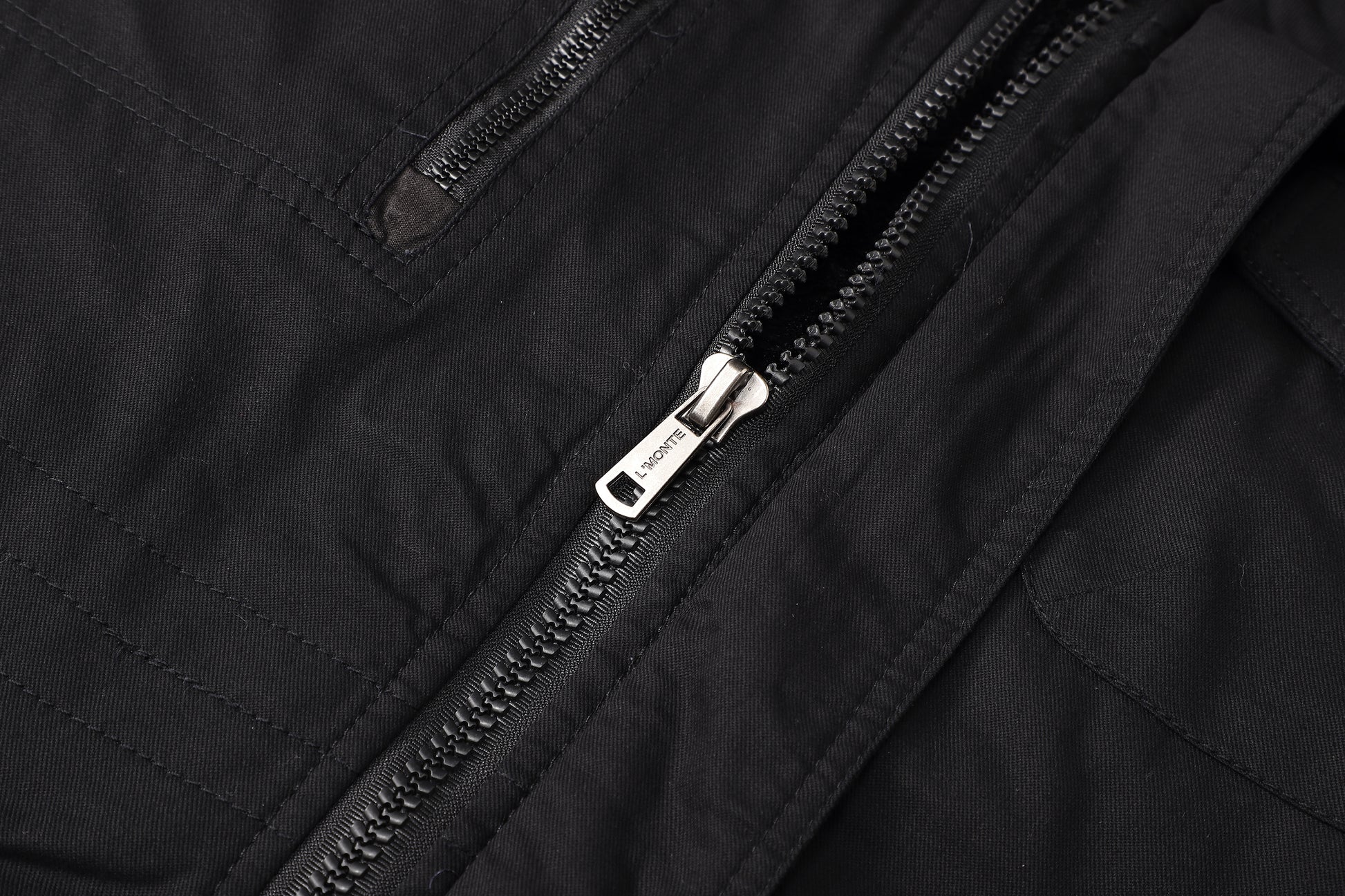 L'MONTE Men's Black Heavy-Duty Winter Cargo Jacket My Store