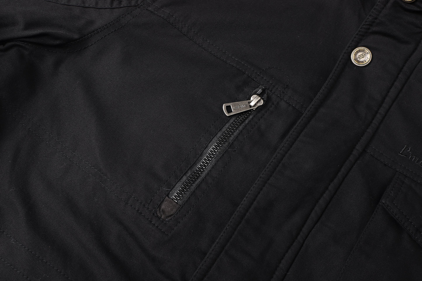 L'MONTE Men's Black Heavy-Duty Winter Cargo Jacket My Store