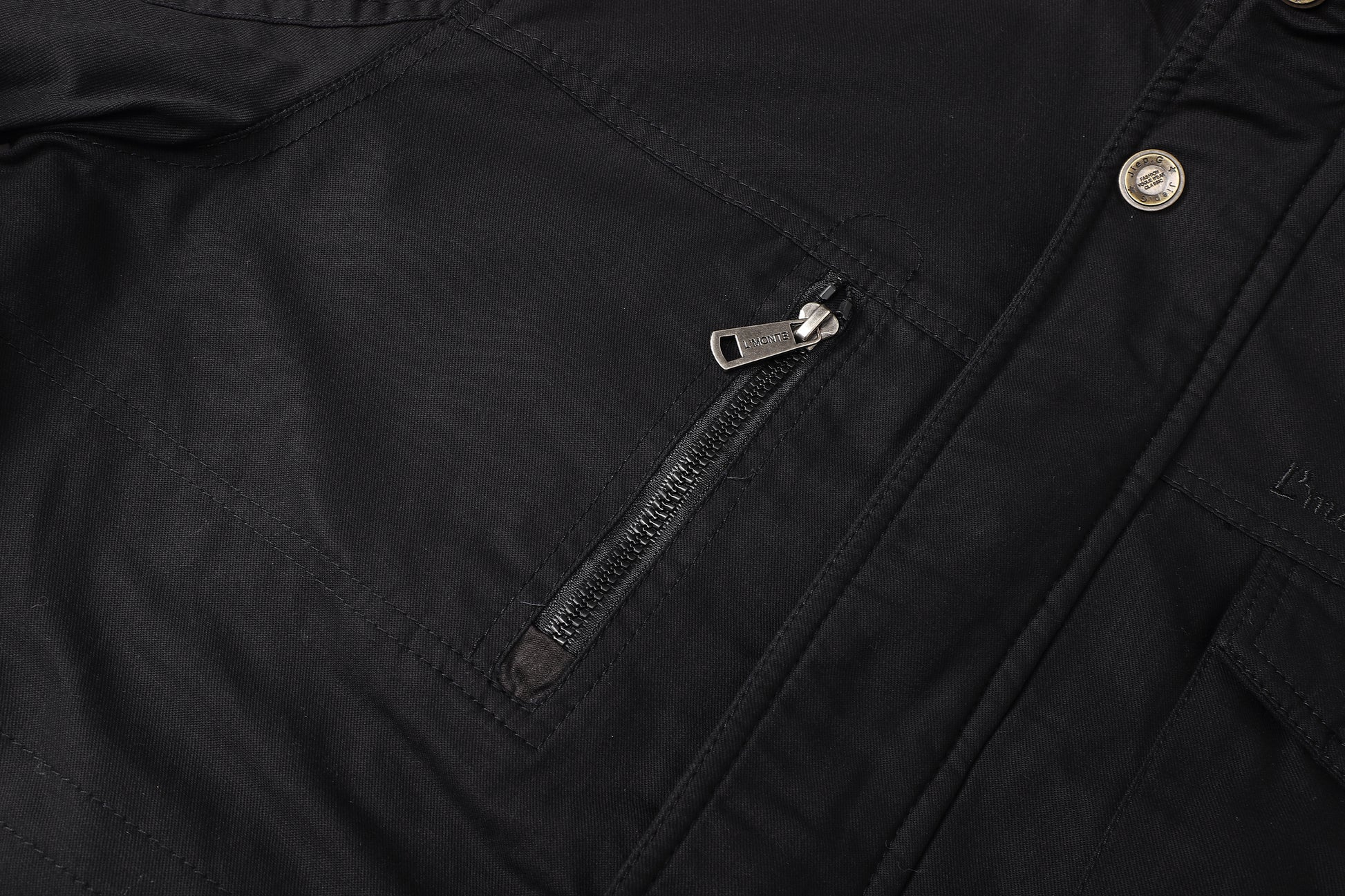 L'MONTE Men's Black Heavy-Duty Winter Cargo Jacket My Store