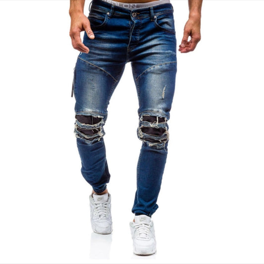 L'monte Biker Distressed Jeans My Store