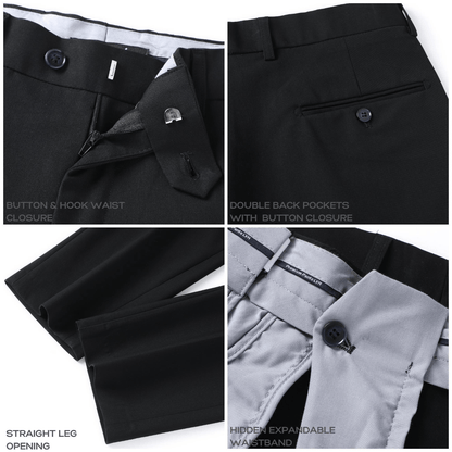 L'MONTE Men's Slim Fit Formal Pant My Store